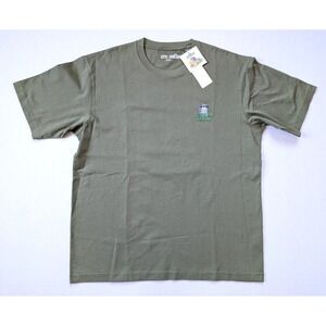 Sesame Street x Uniqlo Shirt Mens Large Oscar the Grouch Green UT